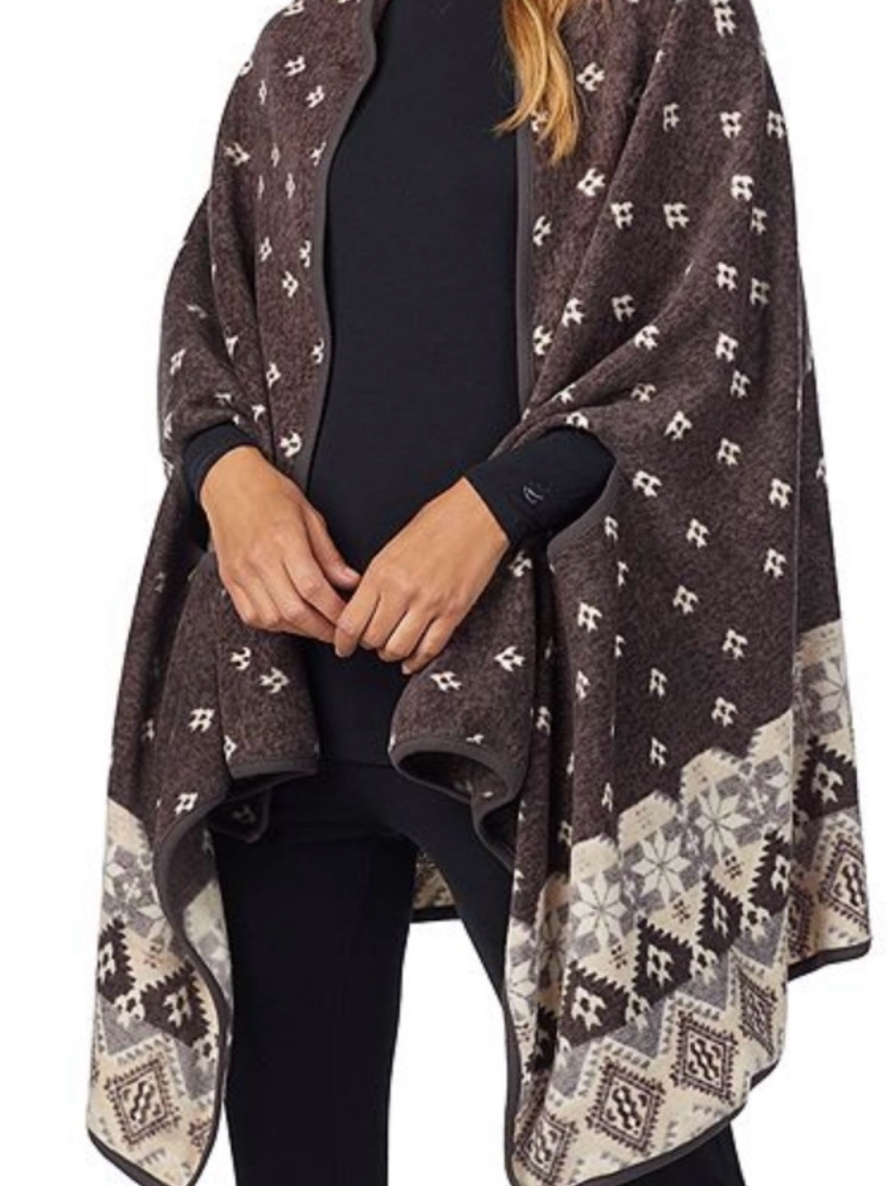 Cuddl Duds Blanket Wrap, LIKE NEW